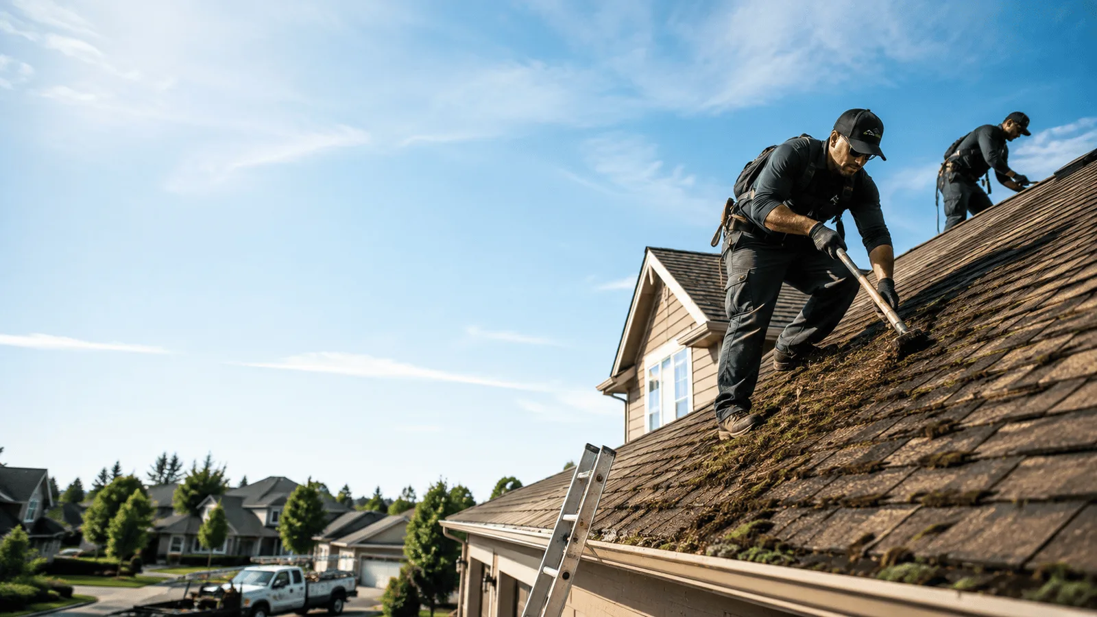 Roof Moss Removal in Coalgate, OK near me